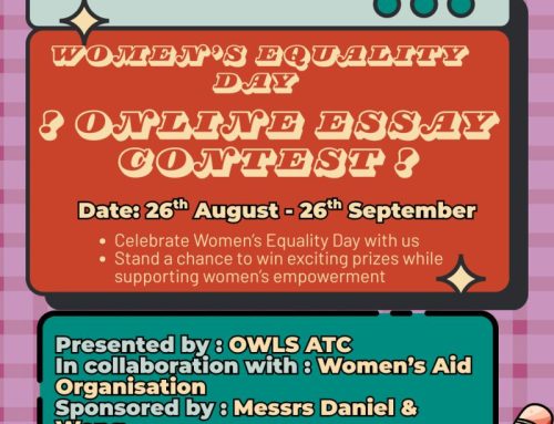 Daniel & Wong Supports ATC OWLs Women’s Equality Day Online Essay Contest