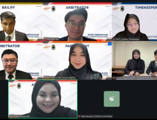 Daniel & Wong at the Malaysian Bar Sports Arbitration Moot Competition