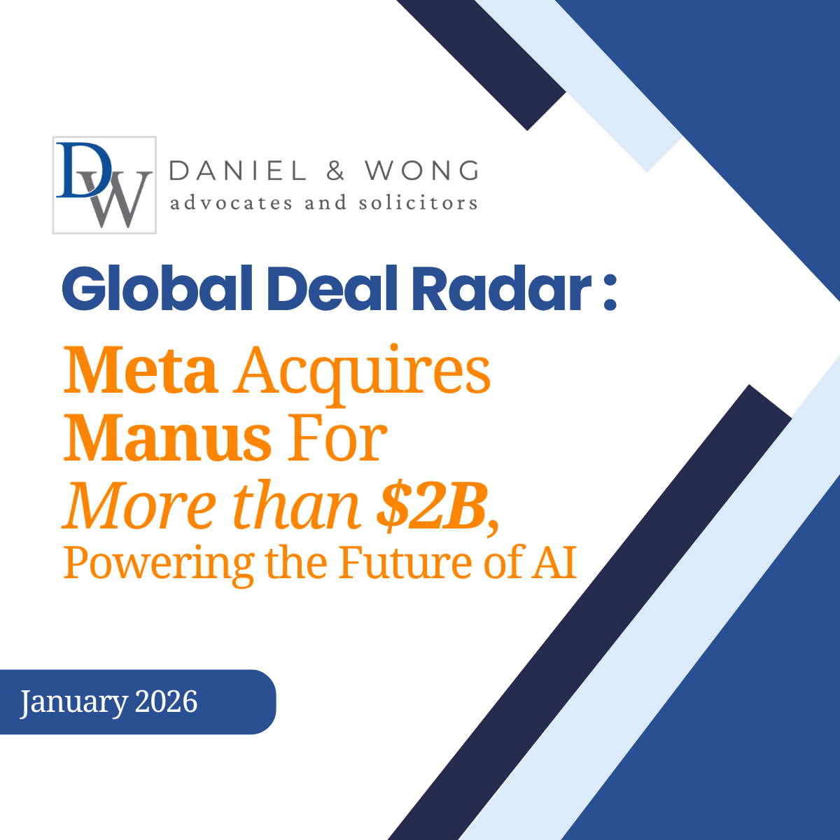 GDR: Meta Acquires Manus