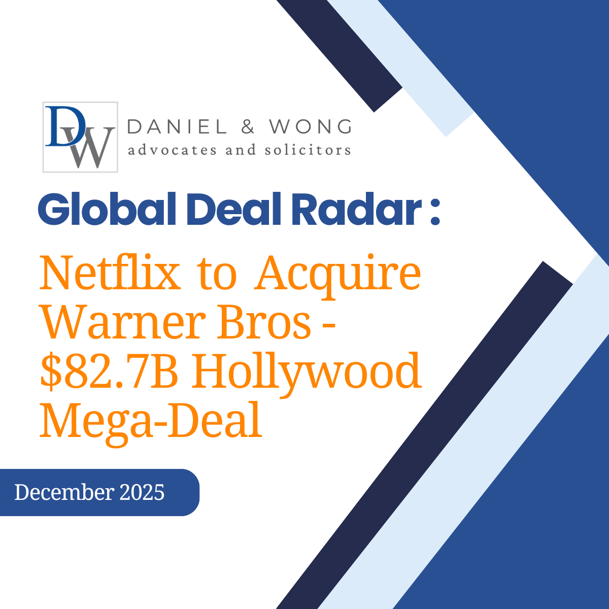 GDR: Netflix to Acquire Warner Bros