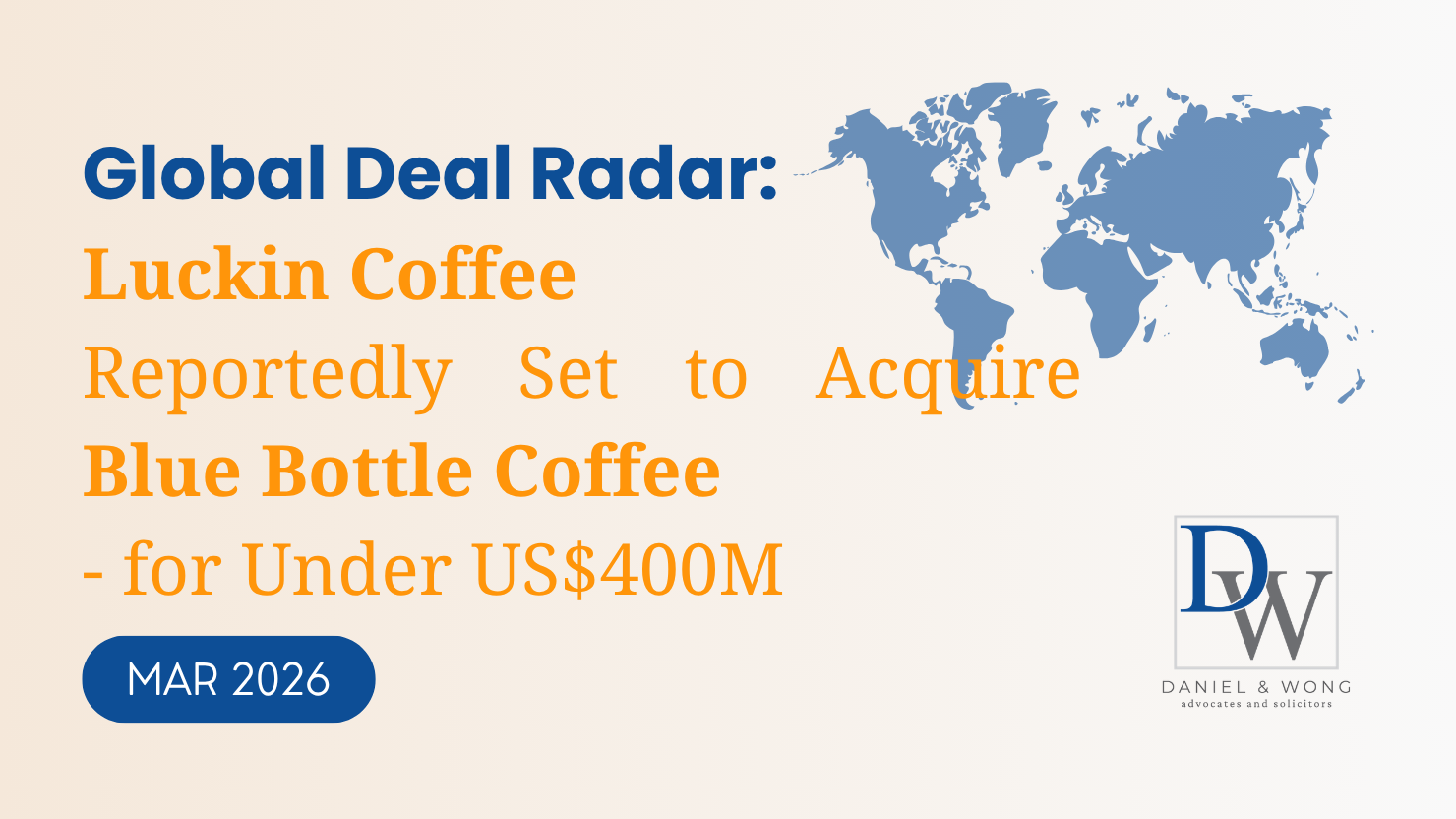 GDR: Luckin Coffee Acquires Blue Bottle Coffee