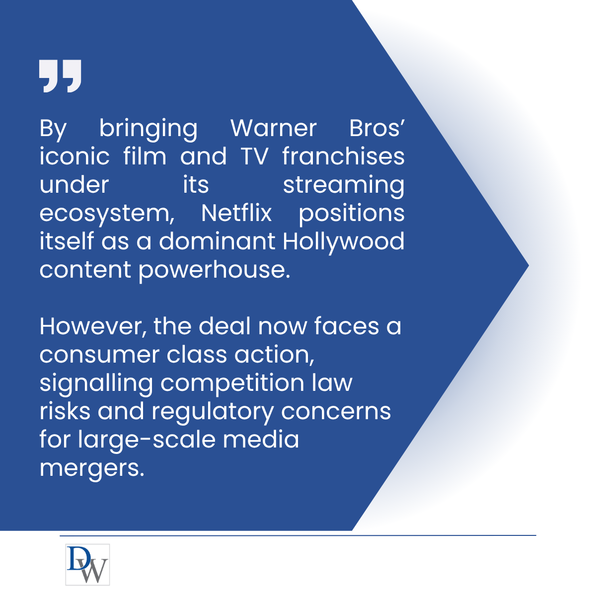 GDR: Deal Highlight of Netflix's acquisition of Warner Bros
