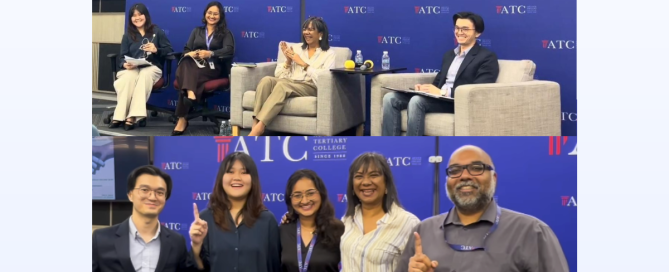 Group picture of the panelist at the ATC Legal Talk