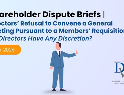 Directors’ Refusal to Convene a General Meeting Pursuant to a Members’ Requisition: Do Directors Have Any Discretion?