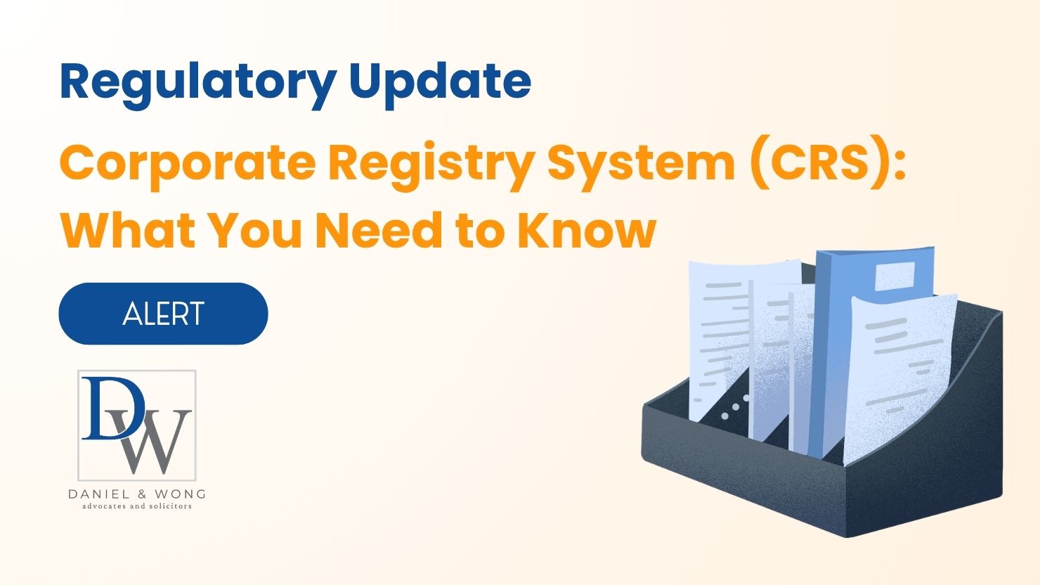 Website Banner - Regulatory Update (CRS)