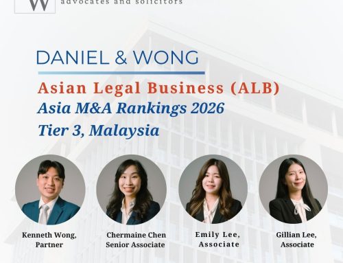 Daniel & Wong Ranked Tier 3 in Asian Legal Business, Asia M&A Rankings 2026